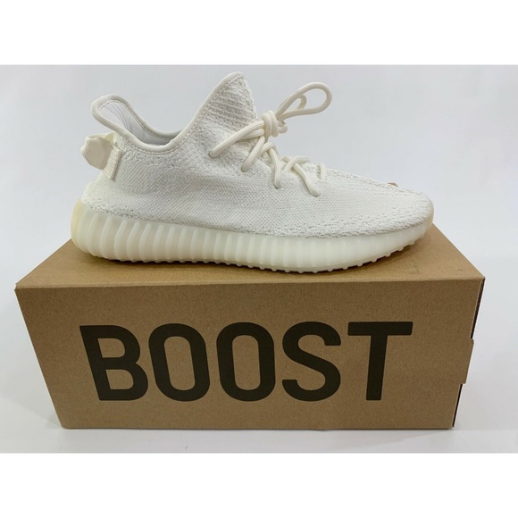 adidas Yeezy Boost 350 V2 Triple White Cream - Picture 5 of 8